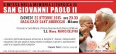 Memoria Liturgica di S. Giovanni Paolo II